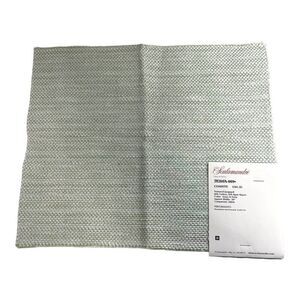 Scalamandre Sample Fabric Jacquard Confetti Textured Grass And Ivory 11” X 9”